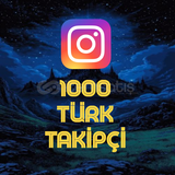 1000 TÜRK TAKİPÇİ (ÖMÜR BOYU GARANTİLİ)