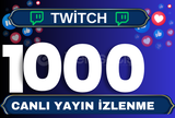 ⭐ 1.000 TWİTCH CANLI YAYIN İZLEYİCİ ⭐
