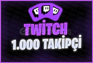 ⭐[KALİTELİ] 1000 Twitch Gerçek Takipçi