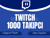 1000 TWİTCH TAKİPÇi