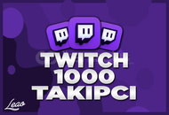 1000 Twitch Takipçi | GARANTILI