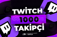 ⭐1000 Twitch Takipçi - GELİŞİM ETKİLİ⭐