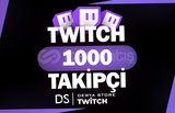 1000 Twitch Takipçi - KEŞFET ETKİLİ