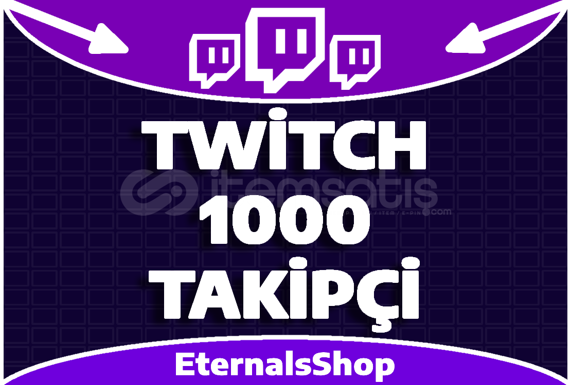 1000 Twitch Takipçi - HIZLI BÜYÜME 1000 Twitch Takipçi - HIZLI BÜYÜME