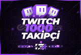 1000 Twitch Takipçi - HIZLI BÜYÜME