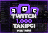 1000 Twitch Takipçi I ÇALIŞAN TEK SERVİS !