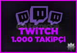 1000 Twitch Takipçi I ÇALIŞAN TEK SERVİS !