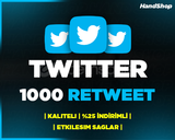 ⭐1000 TWİTTER GERÇEK RETWEET | GARANTİLİ⭐