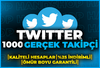 ⭐[GARANTİLİ] 1000 TWİTTER GERÇEK TAKİPÇİ⭐