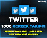 1000 Twitter Gerçek Takipçi | GARANTİLİ ⭐