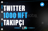 1000 Twitter NFT-Kripto Takipçi - HIZLI BÜYÜME