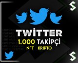 1000 Twitter NFT Kripto-Takipçi | HIZLI TESLİM