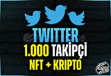 1000 Twitter NFT Kripto-Takipçi | HIZLI TESLİM