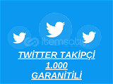 1000 Twitter Takipçi