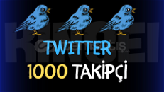 1000 Twitter TAKİPÇİ KALİTELİ GARANTİLİ