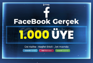 1.000 Üye - Garanti | Facebook