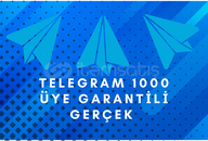 1000 Üye - Garantili ve Organik