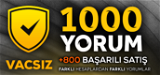 1000 VACSIZ YORUM