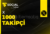 Twitter (X) 1.000 Türk Takipçi - Garantili
