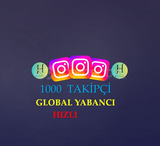 1000 YABANCI HIZLI TAKİPÇİ