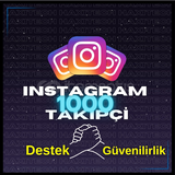 1000 Yabancı Takipçi Instagram - Güvenilir