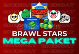 ✨BRAWL STARS MEGA PAKET ✨ ANINDA TESLİMAT!