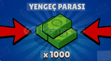 1000 Yengeç Parası Brawl Stars