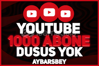 ⭐ 1000 Youtube Abone ⭐ 