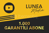 1.000 YOUTUBE GARANTİLİ ABONE!