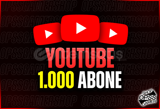 1000 Youtube Abone | 