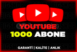 1000 Youtube Abone | GARANTİ| ANLIK