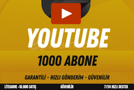 ⭐ 1000 YOUTUBE ABONE ! [GARANTİLİ]⭐