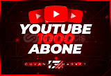 1000 Youtube Abone - HIZLI BÜYÜME