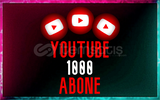 ⭐ 1000 YOUTUBE ABONE ⭐ [PREMİUM KALİTE]