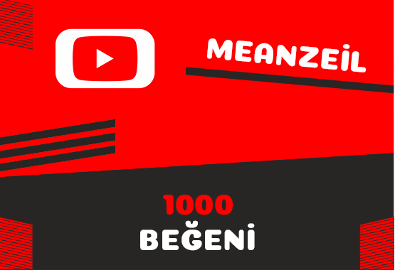 1000 Youtube Beğeni | Anlık | Garantili !