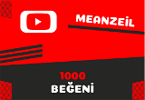 1000 Youtube Beğeni | Anlık | Garantili !