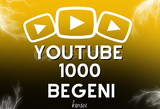 1000 Youtube BEĞENİ - GARANTİLİ