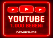 ⭐YOUTUBE 1.000 BEĞENİ – GERÇEK & HIZLI TESLİMAT!