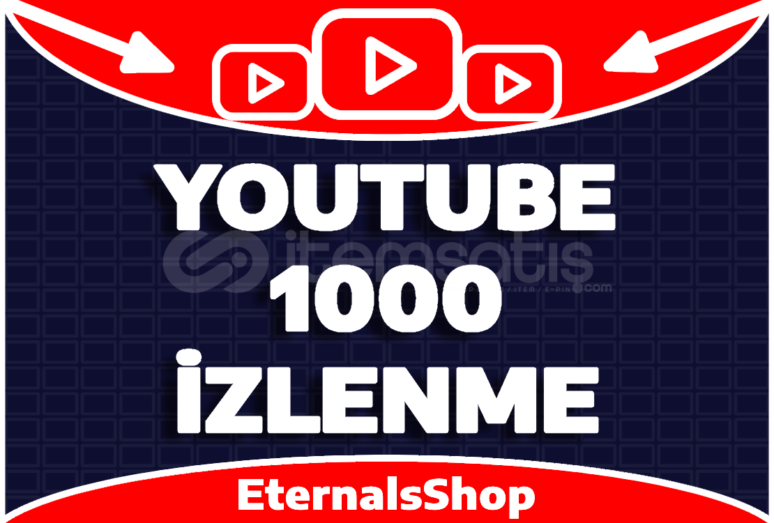 1000 Youtube İzlenme - HIZLI BÜYÜME 1000 Youtube İzlenme - HIZLI BÜYÜME
