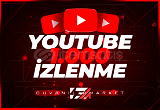 1000 Youtube İzlenme - HIZLI BÜYÜME