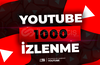 1000 Youtube İzlenme - KEŞFET ETKİLİ