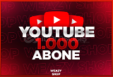 1000 Youtube Abone (KALİTELİ/