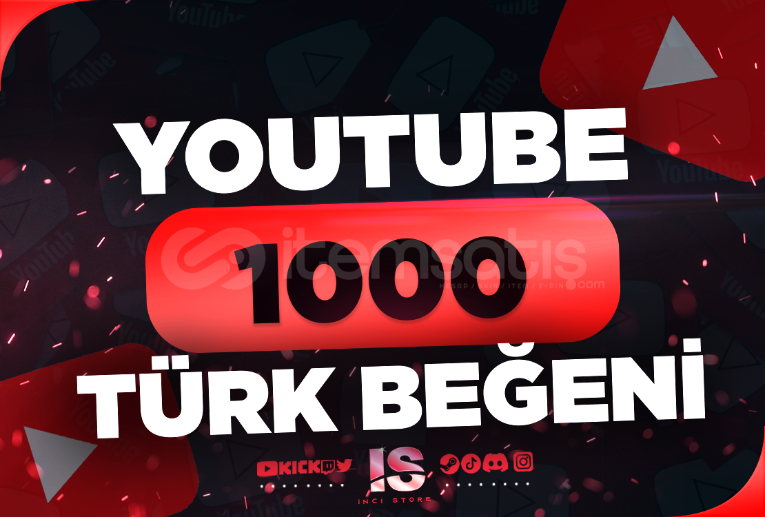 ⭐ 1000 Youtube Türk Beğeni - KEŞFET ETKİLİ⭐ ⭐ 1000 Youtube Türk Beğeni - KEŞFET ETKİLİ⭐