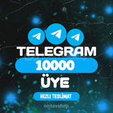 10000 Adet Telegram Üye / Kaliteli