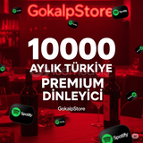 10.000 AYLIK TÜRK PREMİUM DİNLEYİCİ