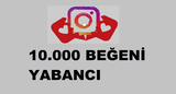 10000 BEĞENİ YABANCI instagram