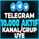 ⭐ 10.000 BOT Kanal Üyesi ⭐