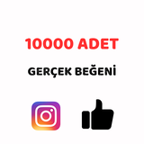 10000 GERÇEK BEĞENİ