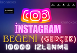 10000 GERÇEK BEĞENİ GARANTİLİ