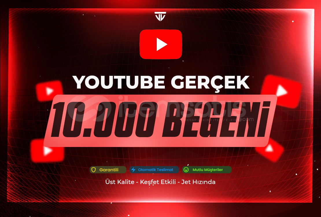 10.000Gerçek Beğeni | Garantili - YouTube 10.000Gerçek Beğeni | Garantili - YouTube